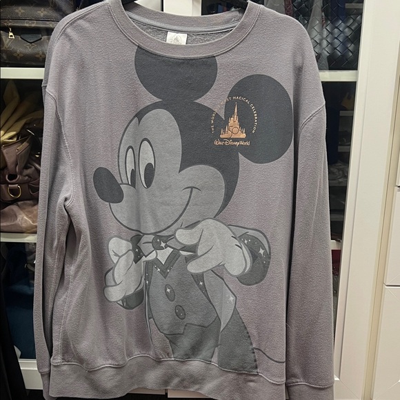 Disney Crewneck Sweater with Mickey Mouse - Picture 1 of 2